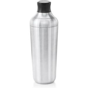 imageOXO SteeL Bottle Pourer Stainless Steel 4 OzSilver 1 Count Pack of 1Cocktail Shaker