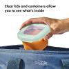 imageOXO Tot Baby Blocks Food Storage Containers Teal 6 ozOpal