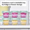imageOXO Tot Baby Blocks Freezer Storage Containers 2 Oz  TealOpal