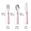 imageOXO Tot Cutlery Set for Big Kids  NavyBlossom