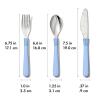 imageOXO Tot Cutlery Set for Big Kids  NavyDusk