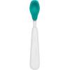 imageOXO Tot Feeding Spoon Set with Soft Silicone Navy  2 Count Pack of 1Teal