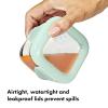 imageOXO Tot Glass Baby Blocks Food Storage Containers Teal 4 ozOpal