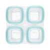 imageOXO Tot Glass Baby Blocks Food Storage Containers Teal 4 ozTeal