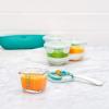 imageOXO Tot Glass Baby Blocks Food Storage Containers Teal 4 ozTeal