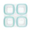imageOXO Tot Glass Baby Blocks Food Storage Containers Teal 4 ozTeal