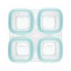 imageOXO Tot Glass Baby Blocks Food Storage Containers Teal 4 ozTeal