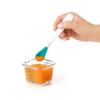 imageOXO Tot Glass Baby Blocks Food Storage Containers Teal 4 ozTeal