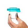 imageOXO Tot Silicone Baby Food Storage Containers Teal Set of Six 2oz Containers1 Count Pack of 1