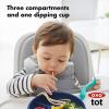 imageOXO Tot Silicone Divided Plate TealNavy