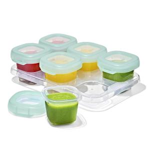 imageOXO Tot Baby Blocks Freezer Storage Containers 2 Oz  TealOpal