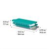 imageOXO Baby Food Freezer Tray  2 Pack Updated TealTeal