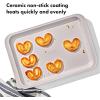 imageOXO Good Grips NonStick Pro Ceramic Coated Metal Bakeware 15 Pizza Pan  Storm BlueBiscuit