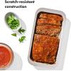 imageOXO Good Grips NonStick Pro Ceramic Coated Metal Bakeware 15 Pizza Pan  Storm BlueBiscuit