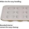 imageOXO Good Grips NonStick Pro Ceramic Coated Metal Bakeware 15 Pizza Pan  Storm BlueBiscuit