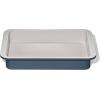 imageOXO Good Grips NonStick Pro Ceramic Coated Metal Bakeware 15 Pizza Pan  Storm BlueStorm Blue