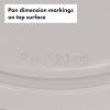 imageOXO Good Grips NonStick Pro Ceramic Coated Metal Bakeware 15 Pizza Pan  Storm BlueStorm Blue