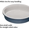 imageOXO Good Grips NonStick Pro Ceramic Coated Metal Bakeware 15 Pizza Pan  Storm BlueStorm Blue