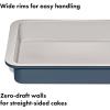 imageOXO Good Grips NonStick Pro Ceramic Coated Metal Bakeware 15 Pizza Pan  Storm BlueStorm Blue
