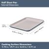 imageOXO Good Grips NonStick Pro Ceramic Coated Metal Bakeware 15 Pizza Pan  Storm BlueStorm Blue