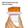 imageOXO Tot Silicone Baby Food Storage Container Set of Four 4oz Containers TealOpal