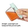 imageOXO Tot Silicone Baby Food Storage Container Set of Four 4oz Containers TealOpal