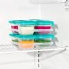 imageOXO Tot Silicone Baby Food Storage Container Set of Four 4oz Containers TealTeal