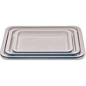 imageOXO Good Grips NonStick Pro Ceramic Coated Metal Bakeware 15 Pizza Pan  Storm BlueStorm Blue
