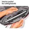 imageOXO Outdoor Camp Kitchen Tool Roll Camp Kitchen Organizer Travel Utensil Organizer Outdoor Cooking Travel Chef Roll Camping Essentials Camping Gear Storage