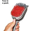 imageOXO Good Grips Nylon Cold Cleaning Grill Brush 2Cold Replacement Heads Red