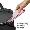 imageOXO RollUp Bib 2 Pack Limited Edition SageGrayBlossomDusk