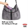 imageOXO RollUp Bib 2 Pack Limited Edition SageGrayLavenderGray