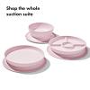 imageOXO Tot Stick and Stay Suction Divided Plate  OpalBlossom