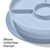 imageOXO Tot Stick and Stay Suction Divided Plate  OpalDusk