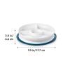 imageOXO Tot Stick and Stay Suction Divided Plate  OpalNavy