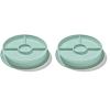 imageOXO Tot Stick and Stay Suction Divided Plate  OpalOpal