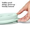 imageOXO Tot Stick and Stay Suction Divided Plate  OpalOpal