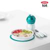 imageOXO Tot Stick and Stay Suction Divided Plate  OpalOpal