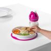 imageOXO Tot Stick and Stay Suction Divided Plate  OpalPink