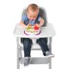 imageOXO Tot Stick and Stay Suction Divided Plate  OpalPink