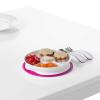 imageOXO Tot Stick and Stay Suction Divided Plate  OpalPink