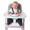 imageOXO Tot Stick and Stay Suction Divided Plate  OpalTeal