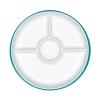 imageOXO Tot Stick and Stay Suction Divided Plate  OpalTeal