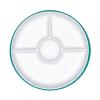 imageOXO Tot Stick and Stay Suction Divided Plate  OpalTeal