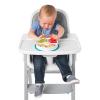 imageOXO Tot Stick and Stay Suction Divided Plate  OpalTeal