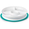 imageOXO Tot Stick and Stay Suction Divided Plate  OpalTeal