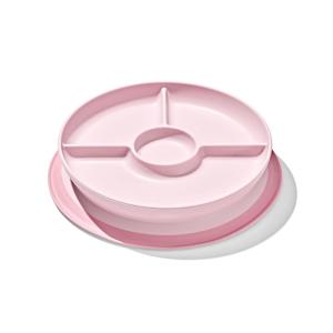 imageOXO Tot Stick and Stay Suction Divided Plate  OpalBlossom