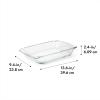 imageOXO Good Grips 14Piece Glass Bake Serve ampamp Store Set3 QT