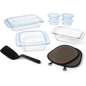 imageOXO Good Grips 14Piece Glass Bake Serve ampamp Store SetMulti