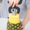 imageOXO Good Grips Stainless Steel Pineapple Corer ampamp SlicerSilverBlackPineapple Corer